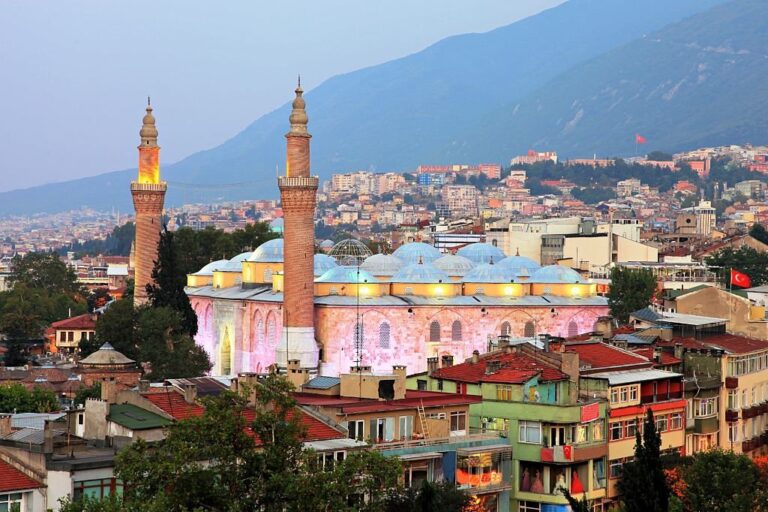 Bursa Grand Mosque or Ulu Cami is the largest mosque in Bursa, Turkey.