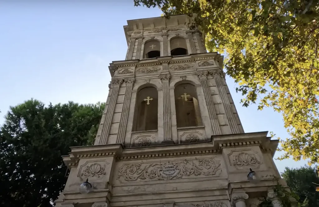 A historic church located in Kuzguncuk, Istanbul.