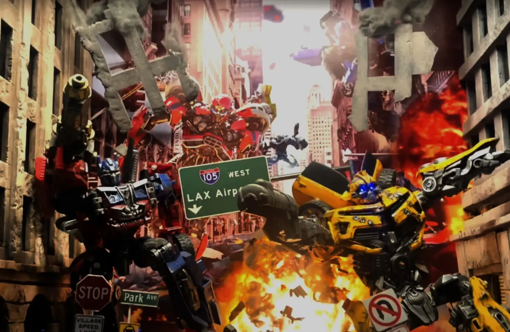 Transformers display at Istanbul Toy Museum in Kadıköy.