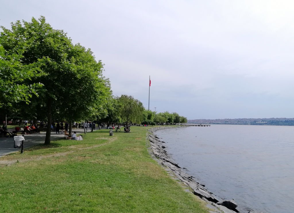 Kucukcekmece Lake in Istanbul
