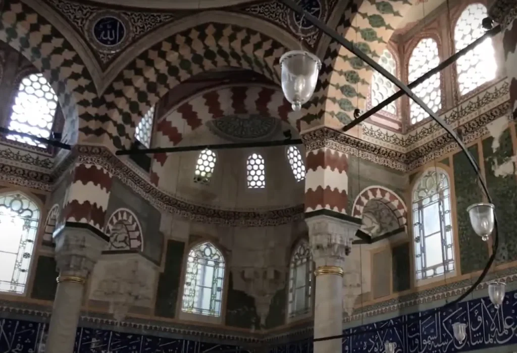 The exterior of Sultan II Selim’s mausoleum in Istanbul, located near Hagia Sophia.