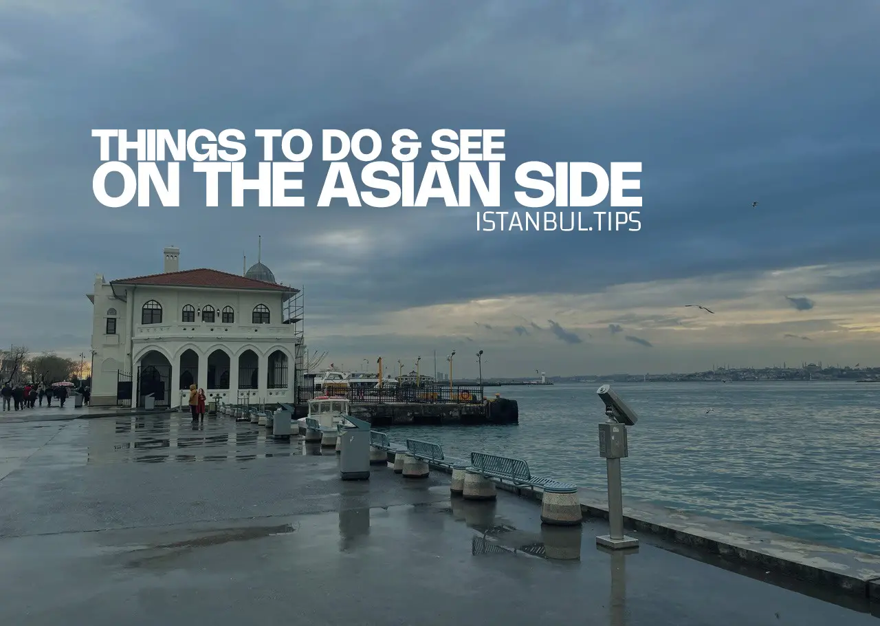 Cover image illustrating activities on the Asian side of Istanbul.