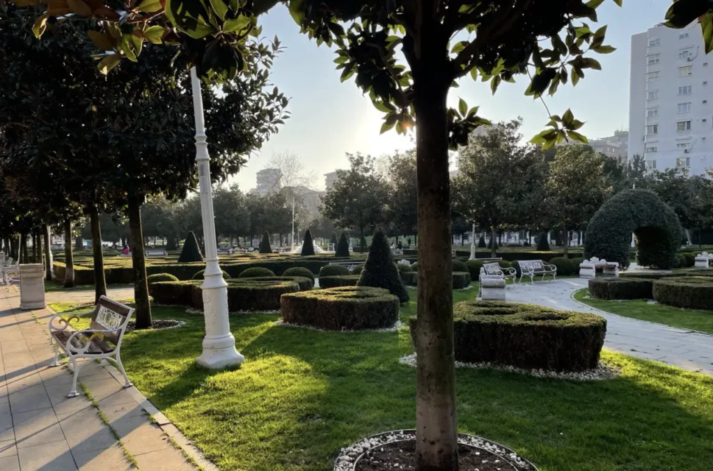 Scenic view of İBB Göztepe 60. Yıl Parkı in Istanbul.