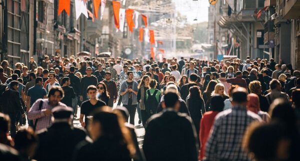 Istiklal street in Istanbul