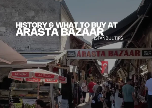 Cover image of Arasta Bazaar in Istanbul.