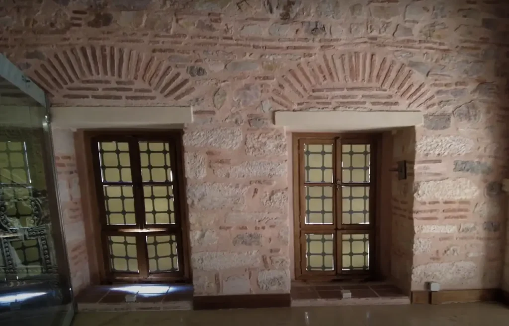 Detailed interior walls of the Turkish and Islamic Arts Museum.