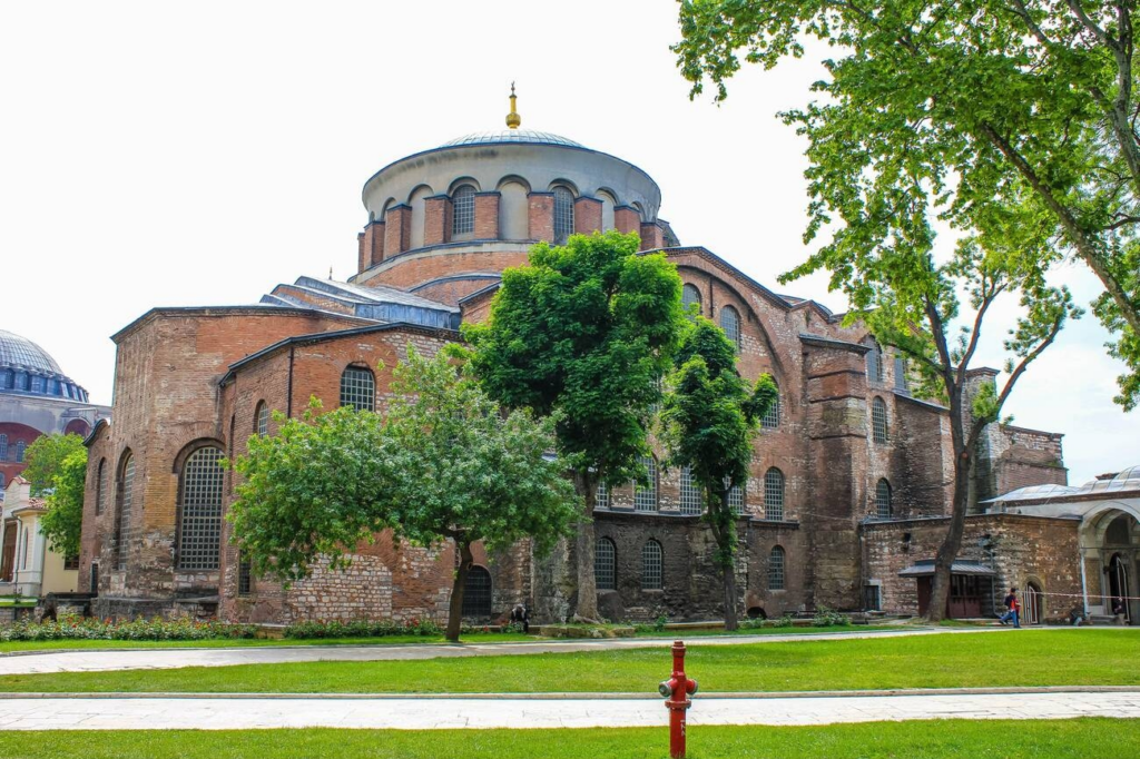 Byzantine church of Hagia Irene or Hagia Eirene , Istanbul Turkey