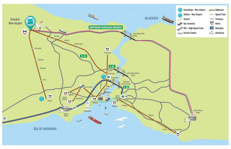 Navigating The New Istanbul Airport (IST): Terminals, Gates Maps ...