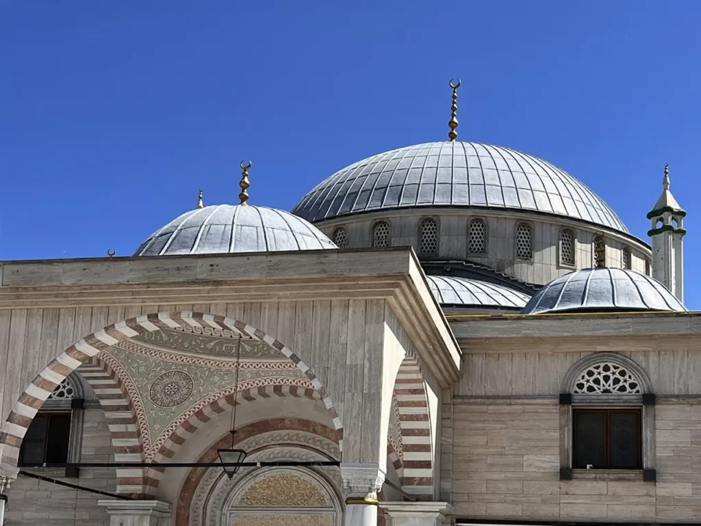 Dome of Fatih Sultan Mehmet Mosque in Beylikdüzü.