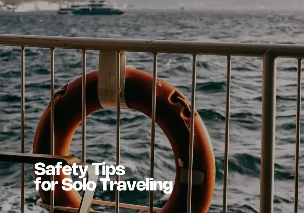A swimming safety ring, symbolizing important safety measures for solo travelers in Istanbul.