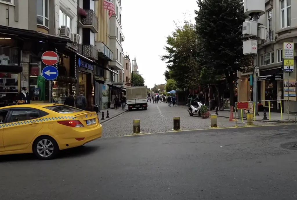 Streets of Istanbul’s old city in October.