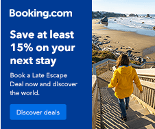 Get 15% off from your hotel booking!
