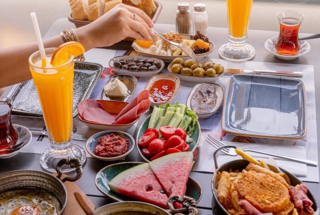 Turkish Breakfast in Sultanahmet: Durbun Cafe