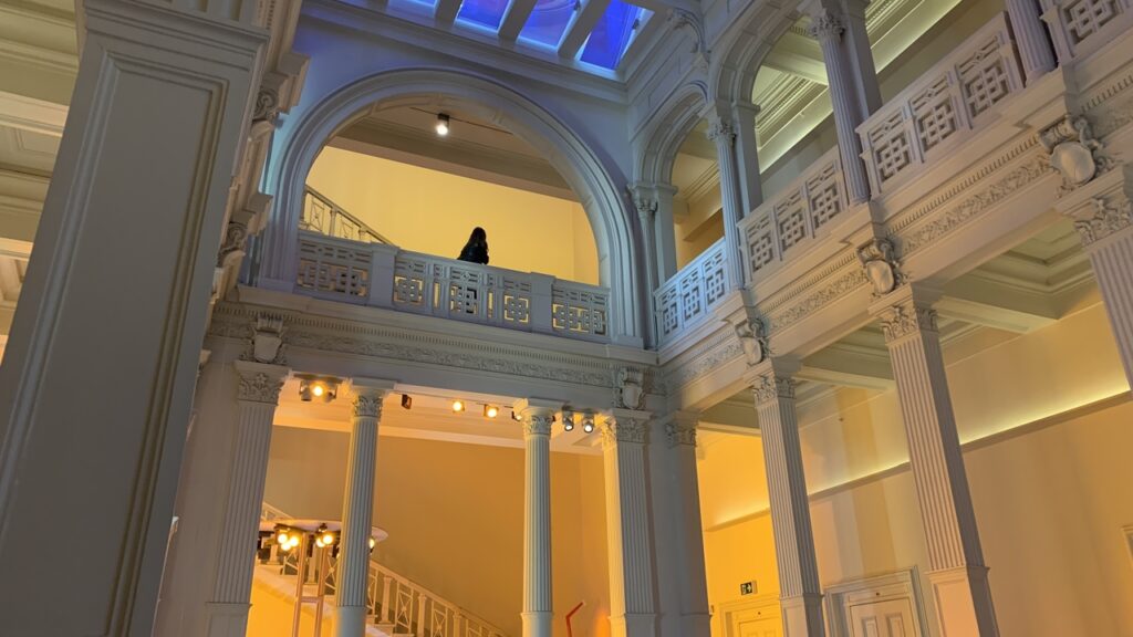 SALT Galata, a cultural institution in Istanbul, housed in a historic building with modern renovations.