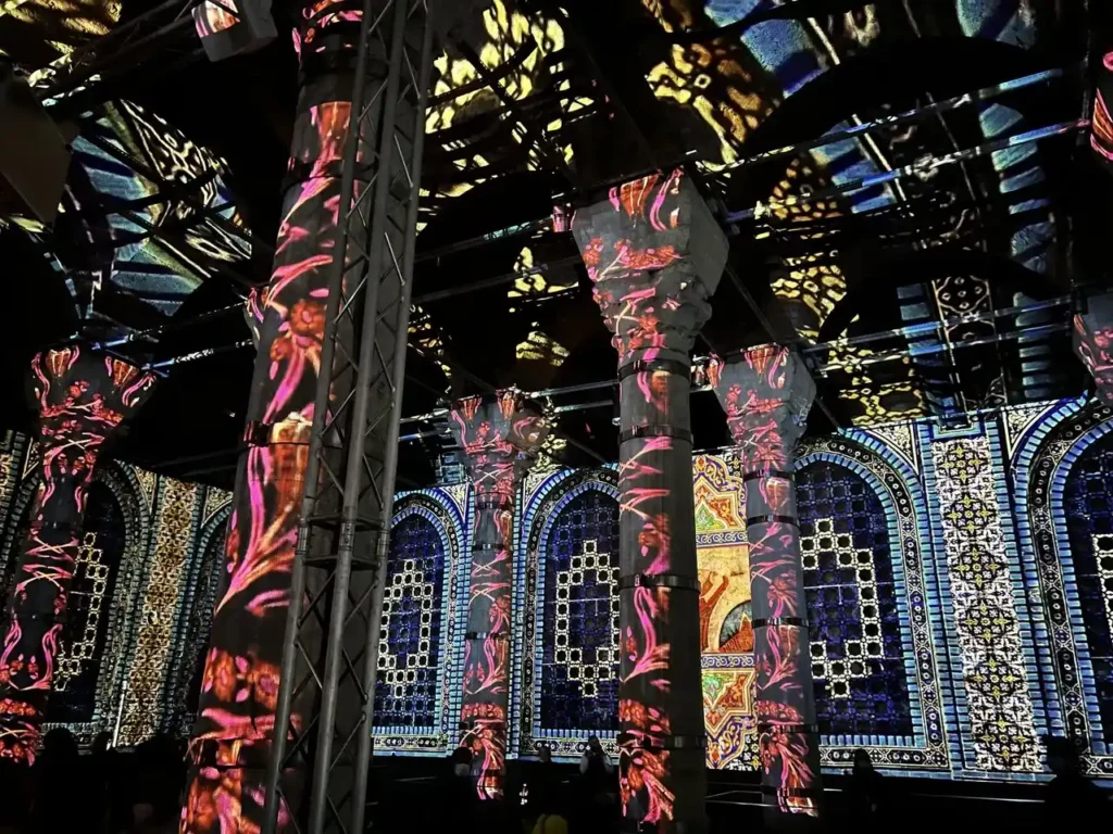 360° show at Theodosius Cistern, visual effects presentation.