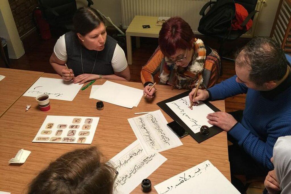 Turkish Calligraphy Workshop Istanbul