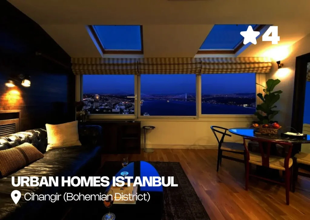 Urban Homes Istanbul offering modern apartments with scenic city views.